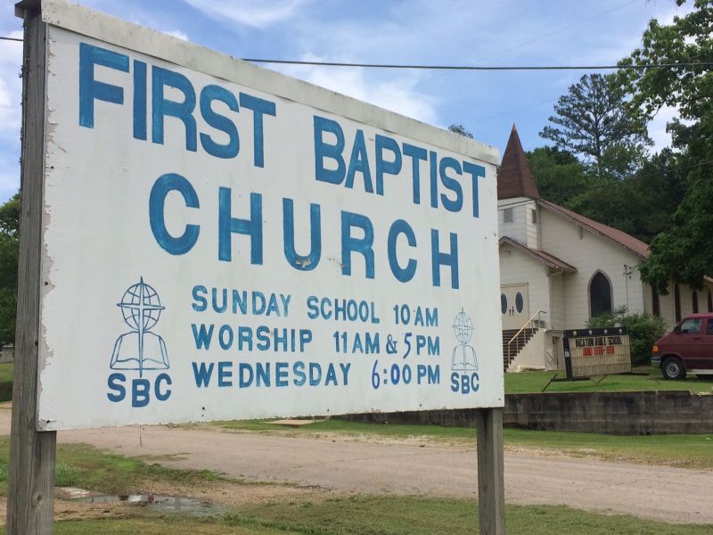 Baptist Church Sign